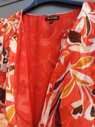 Vestido Massimo Dutti Estampado Floral