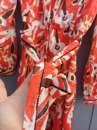 Vestido Massimo Dutti Estampado Floral