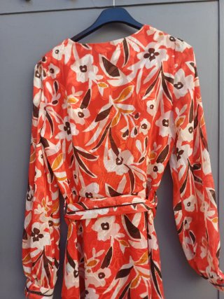 Vestido Massimo Dutti Estampado Floral