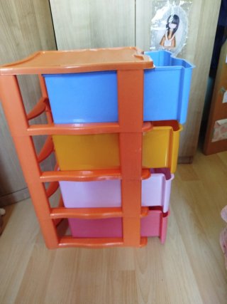 Cajonera de plástico 4 cajones