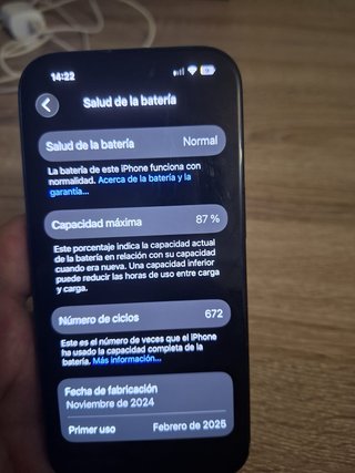 iPhone 15 Negro/Gris