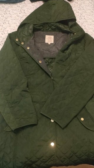 Parka Cortefiel verde mujer