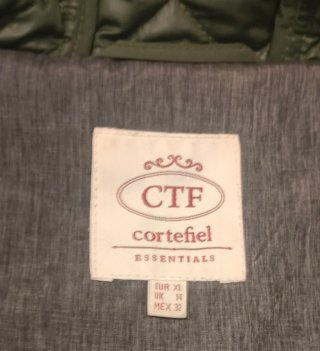 Parka Cortefiel verde mujer