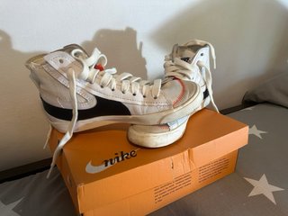 Nike Blazer Mid '77 Jumbo Blancas y Negras