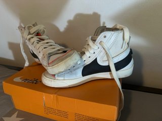Nike Blazer Mid '77 Jumbo Blancas y Negras