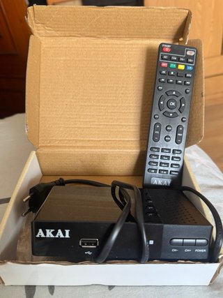 Decodificador AKAI HD DVB-T2 ZAP266KH