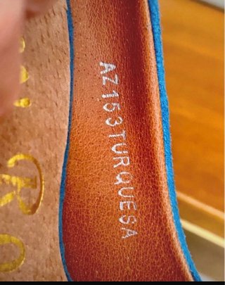 Zapatos tacón Jessy Ross Talla 38 Azul