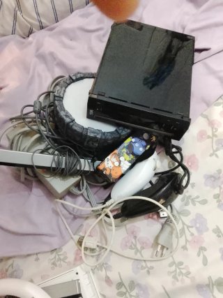 Nintendo Wii Negra Completa