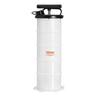 Extractor de Fluido, 1.74 Galones (6.5 Litros), Extractor de Fluido de Aceite Manual Operado a Mano con Varilla y Manguera, Bomba de Cambio de Extractor de Aceite para Evacuación de Fluidos Automo...