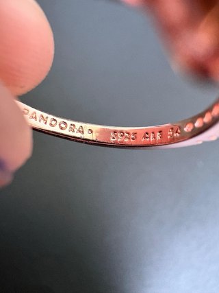 Anillo Pandora Corazón Rosa Talla 54