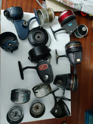 Despiece carretes pesca