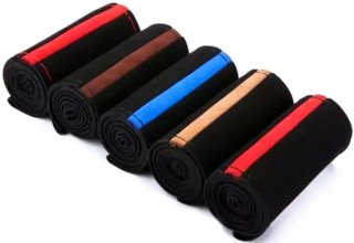 Tapizado//colocación artesanal de funda de volante
