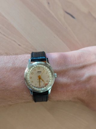 Oris Pointer Date Vintage Reloj Automático