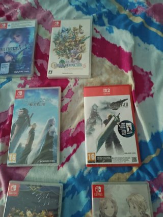 Lote Final Fantasy Nintendo Switch Precintado