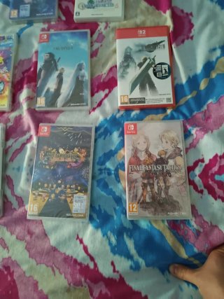 Lote Final Fantasy Nintendo Switch Precintado