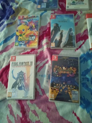 Lote Final Fantasy Nintendo Switch Precintado