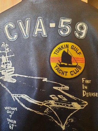 Cockpit USA Giubbotto Bomber Vietnam L