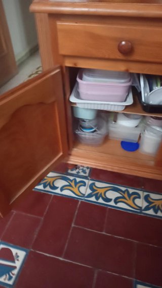 Mobile bar in legno per cucina