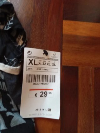 Vestido Zara Talla XL con etiquetas
