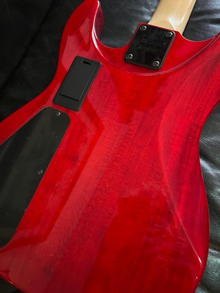 Bajo Jackson JS3QM Rojo