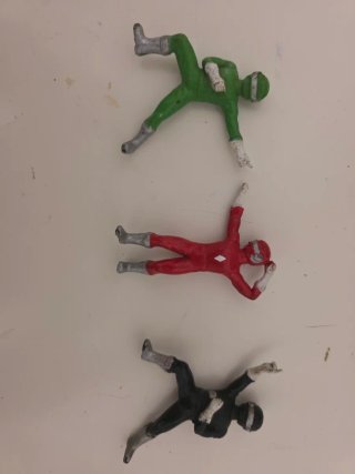 Muñecos Power Ranger Antiguos