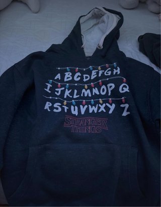 Sudadera Stranger Things Negra