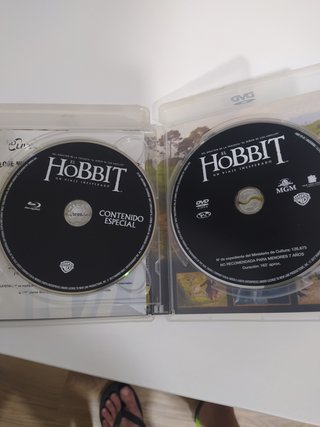 El Hobbit Película Blu-ray + DVD