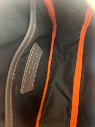 Lacoste riñonera gris premium (como nueva)