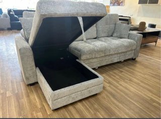 Sofá Cama Miren con Arcón Gris