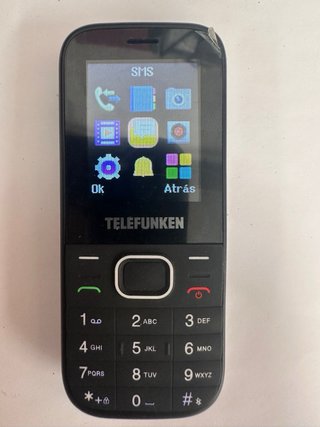 Teléfono Móvil Telefunken Negro