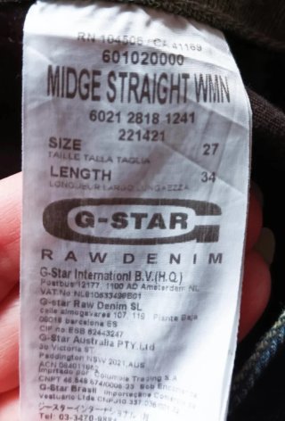 Jeans G-STAR RAW Azules