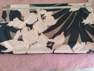 Tres fundas de cojín con estampado floral