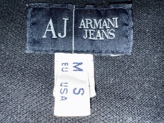 Polo Armani Jeans Negro y morado