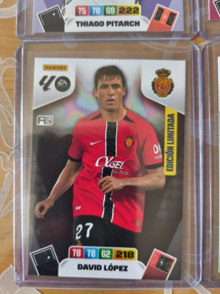 4 Cromos Adrenalyn Jugón 230