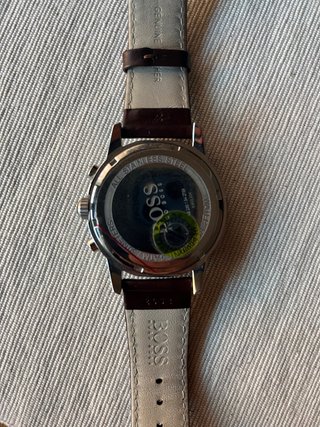 Reloj Hugo Boss Cronógrafo Piel Marrón/Azul