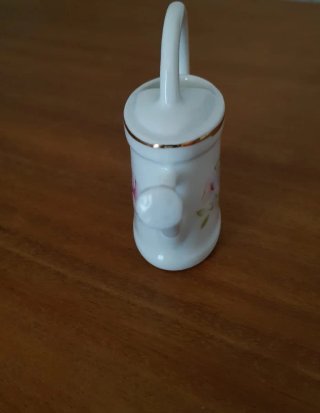 Mini Regadera en Miniatura Porcelana Porart Vintag