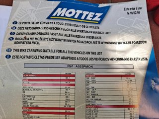 Portabicicletas MOTTEZ A025PMON