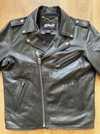 Chaqueta Schott NYC Perfecto Negra Talla M
