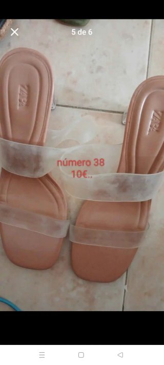 Sandalias Massimo Dutti Talla 38
