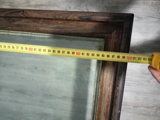 Pack 2 Mesas Madera Maciza Africana Cristal