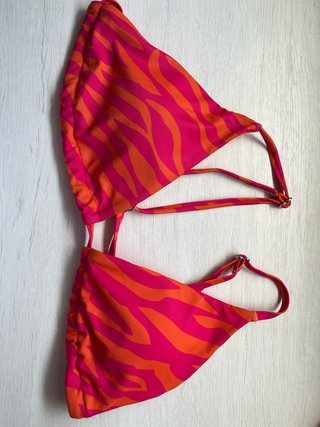 Bikini Naranja y Rosa Talla Única