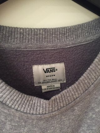 Sudadera Vans Gris