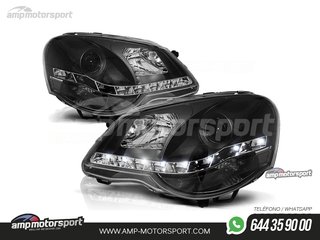 FAROS DELANTEROS LUZ DIURNA LED PARA VOLKSWAGEN POLO 9N3