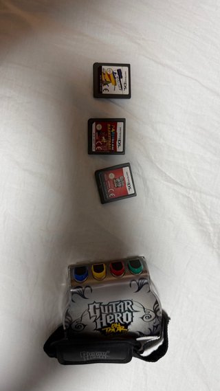 Juegos Nintendo DS: Guitar Hero, Tsumiki, Mario