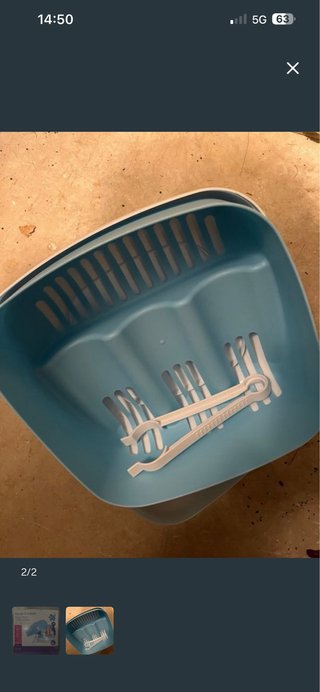 Esterilizador de biberones azul