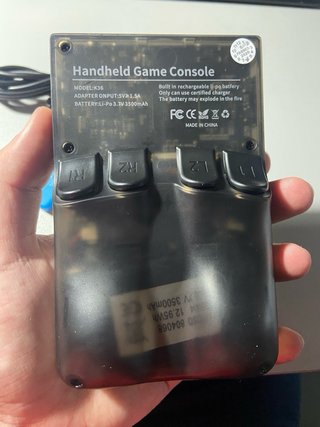 Consola Portátil K36 Negra