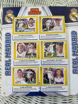 Cromo Stars Panini Jugón Álbum Completo