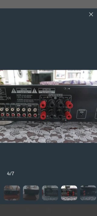 Amplificador Pioneer Negro