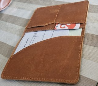 Cartera  documentos con logo Harley Davidson