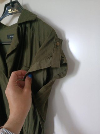 Vestido verde militar AMISU verano